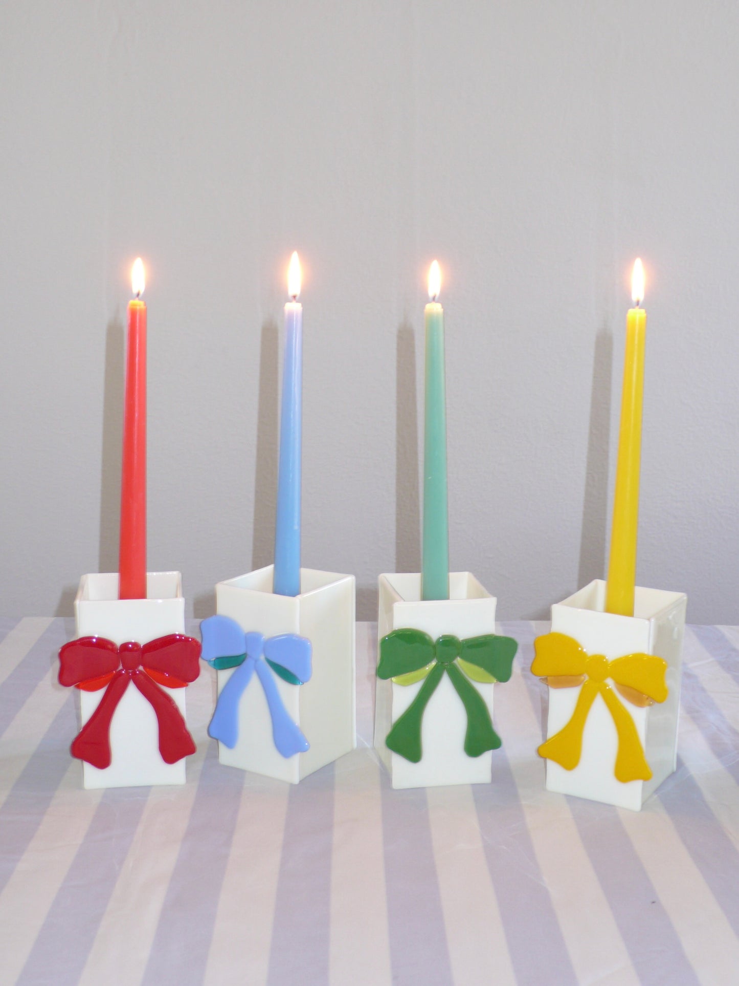 The Big Bow Candle Stick Holder