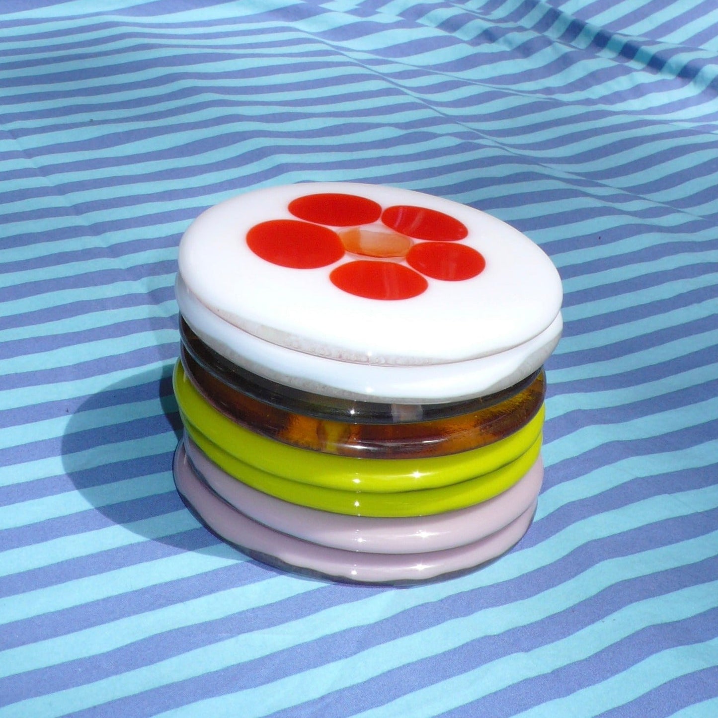 Flower Glass Coaster